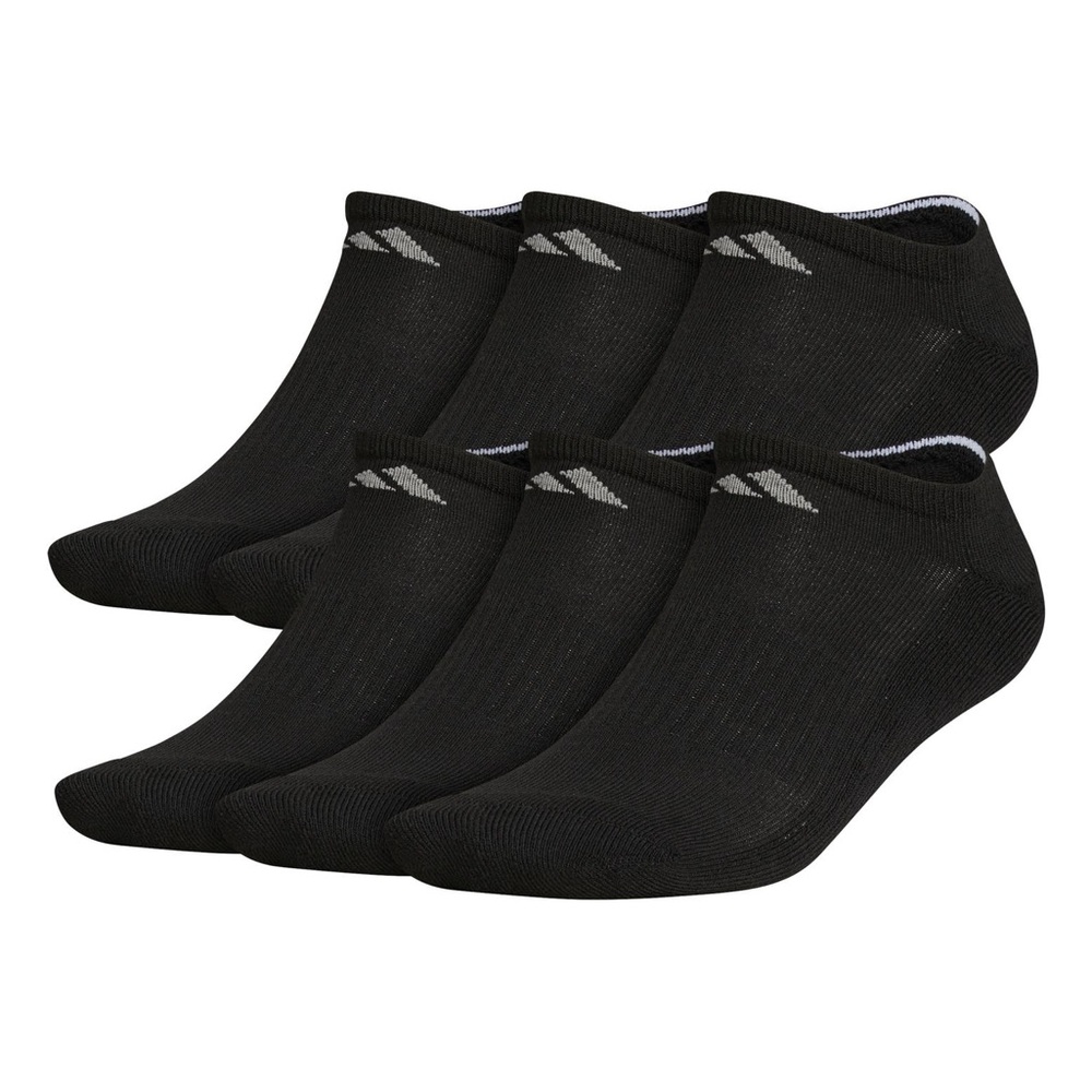 Adidas 6-Pack Athletic Cushioned Ankle Socks